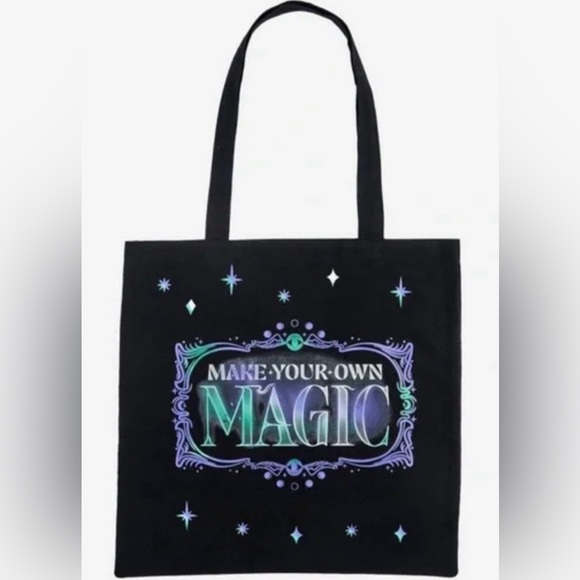 NEW! Wicked Authentic “Make Your Own Magic” Tote Bag (Black) - Picture 1 of 6